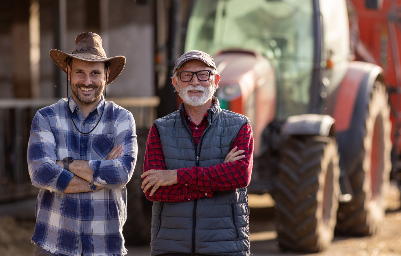 Father/Son farmers